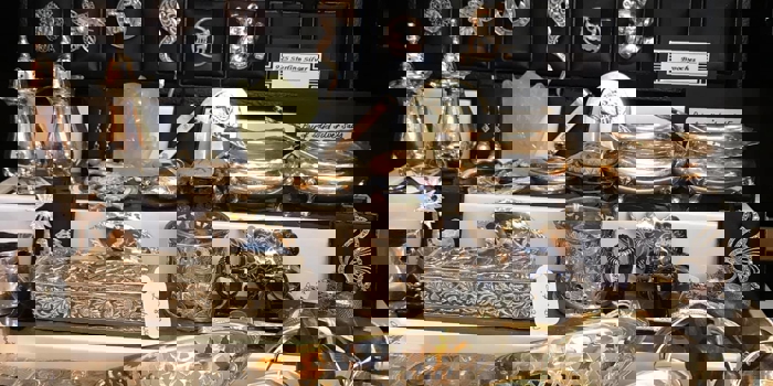 Lots of antiques on display at the Sheffield Antiques Emporium.