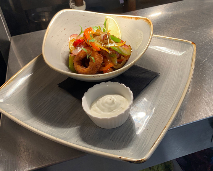 A plate of food at Turnip & Thyme.