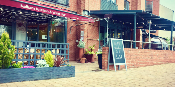The exterior of Kelham Kitchen & Wine Bar.